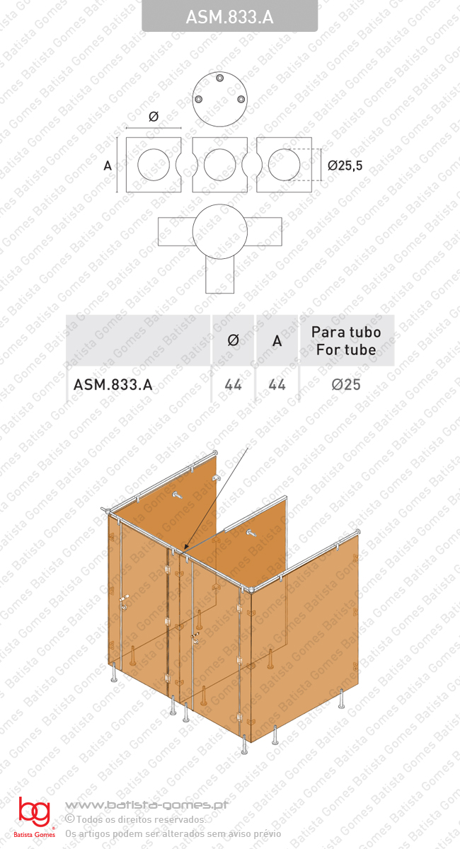 Uni�o de tubo 90� e 180� - INOX 304